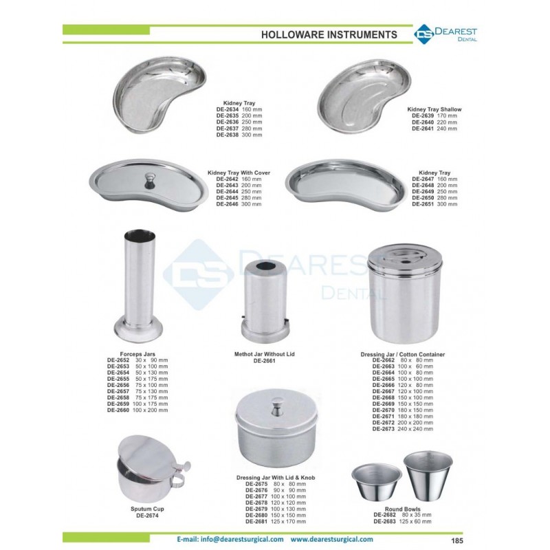 Hollowware Instruments