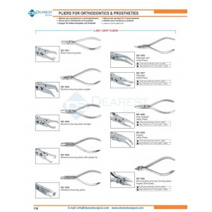 Pliers For Orthodontics & Prostheties