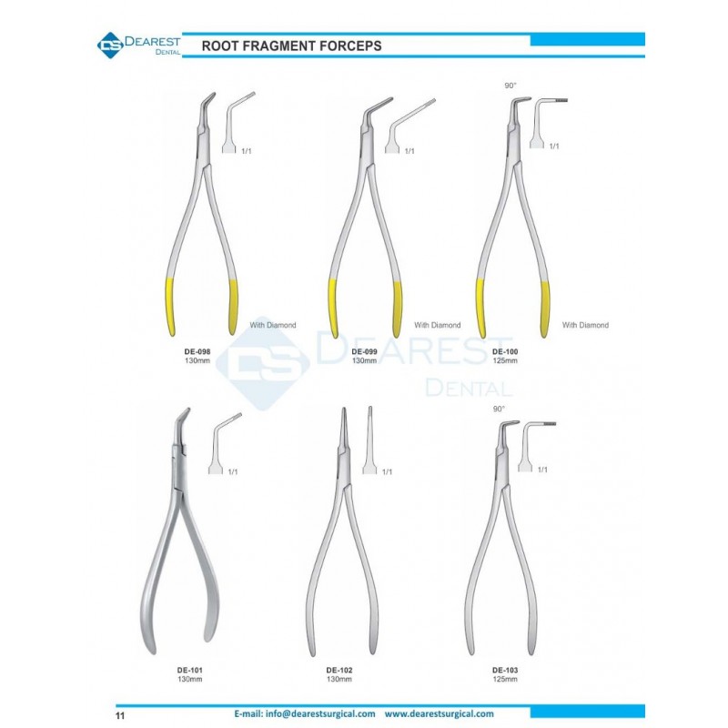 Root Fragment Forceps